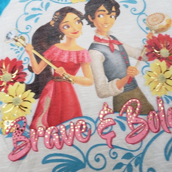 Disney Elena of Avalor Shirt Size S 6/6X - Picture 2 of 4